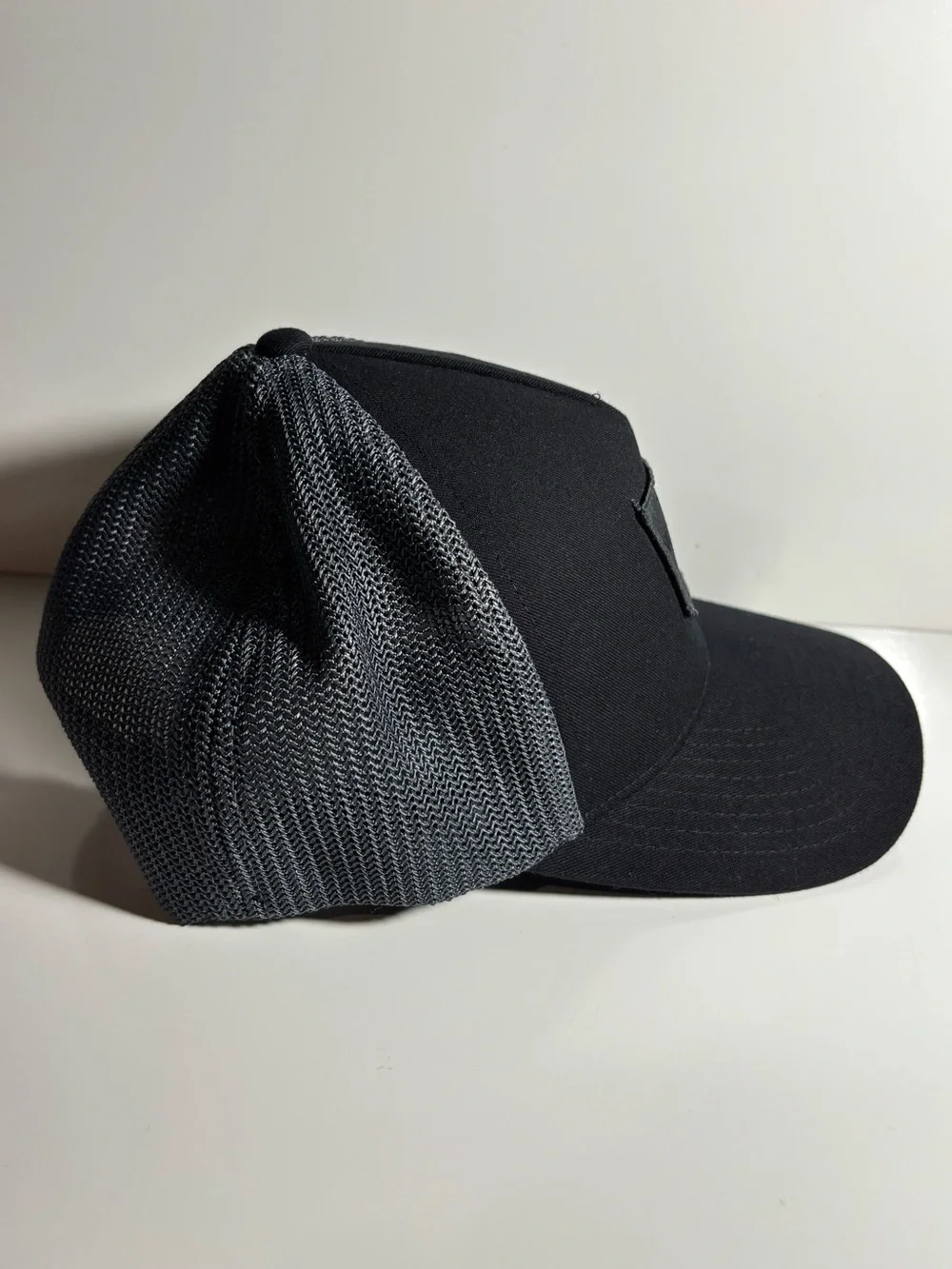 The North Face “Keep It Patched” Trucker Hat - One Size, Tnf Black/Asphalt Grey